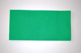 Serviette 40x40 3c 1/8 vert émeraude